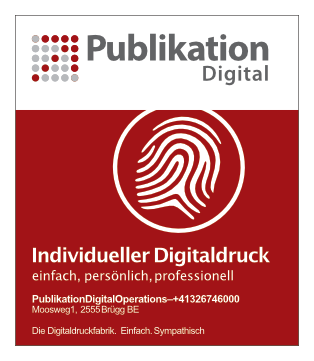 Individueller Digitaldruck